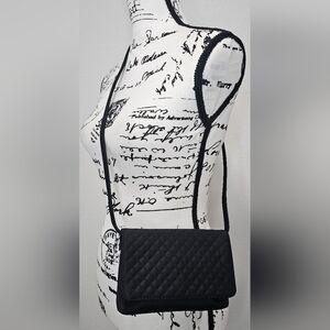 Harve Benard Quilted Polyster Evening Prom Crossbody Shoulder Bag